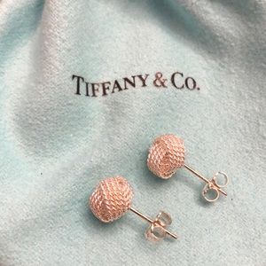 Tiffany & Co. New Twist Knot Silver earrings